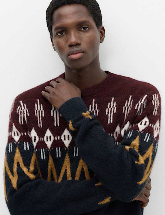Fairisle Crew Neck Jumper