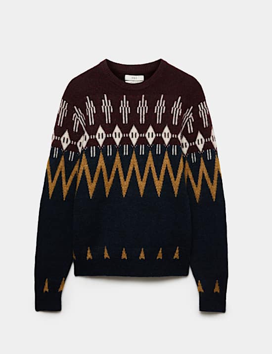 Fairisle Crew Neck Jumper