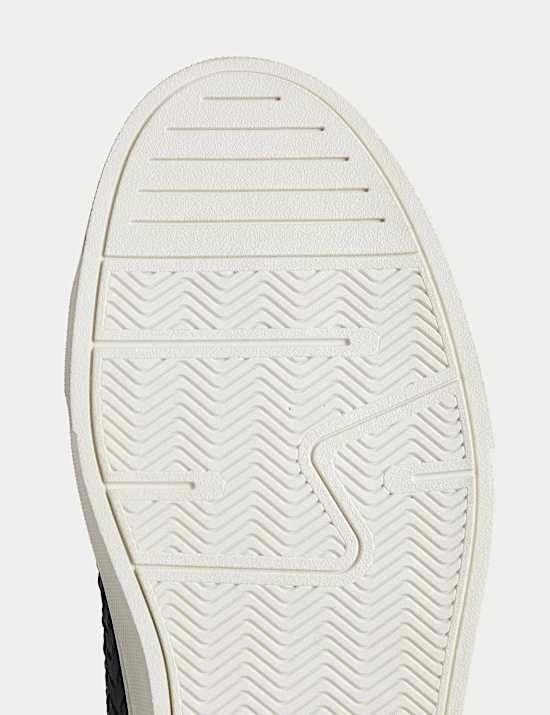 Leather Interweave Trainers