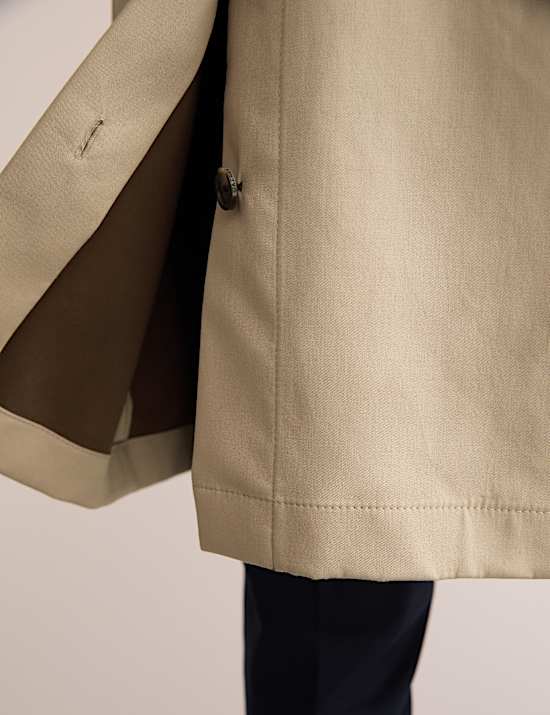 Zuiver katoenen trenchcoat