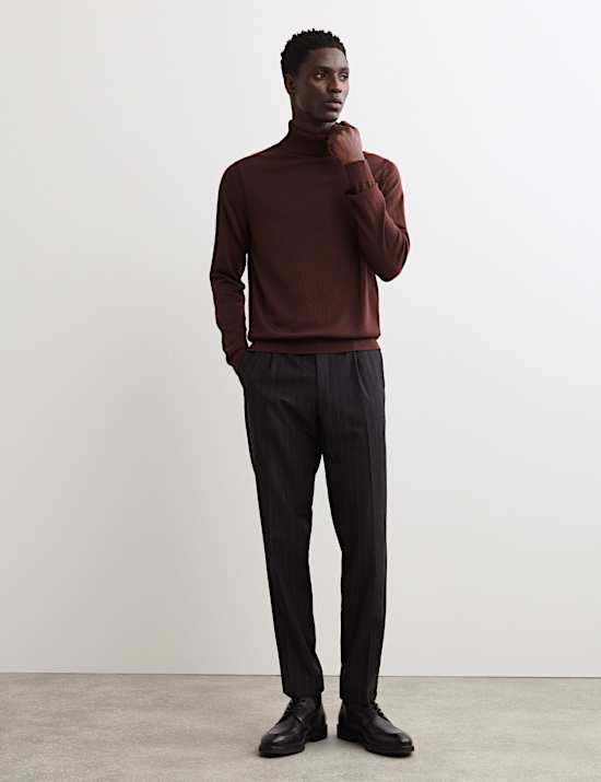 Coltrui van extra fijne merinowol en zijde