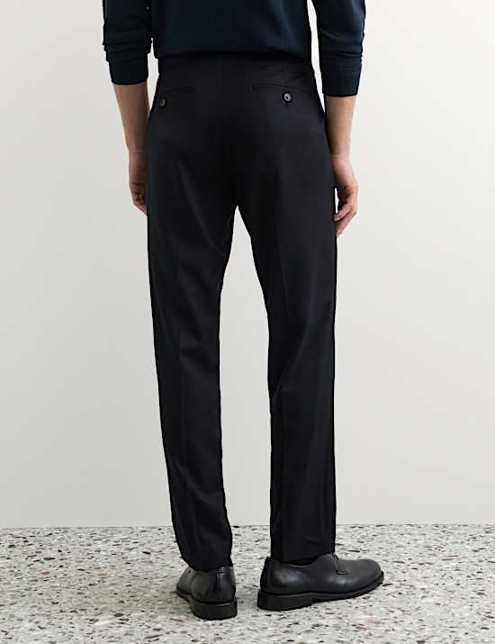 Italian Pure Wool Flannel Trousers