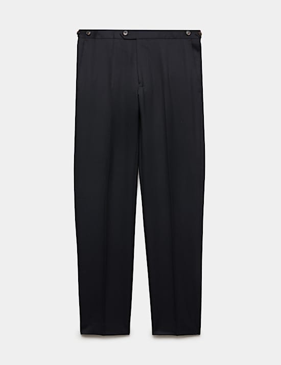 Italian Pure Wool Flannel Trousers