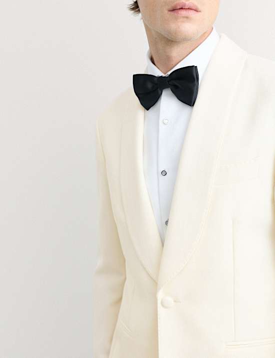 Tailored Fit Italian Wool Tuxedo Jacket