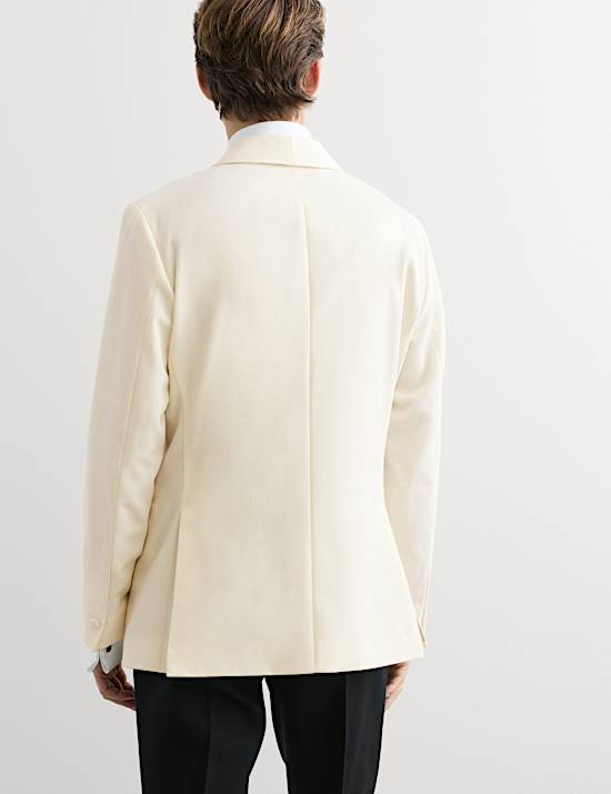 Tailored Fit Italian Wool Tuxedo Jacket