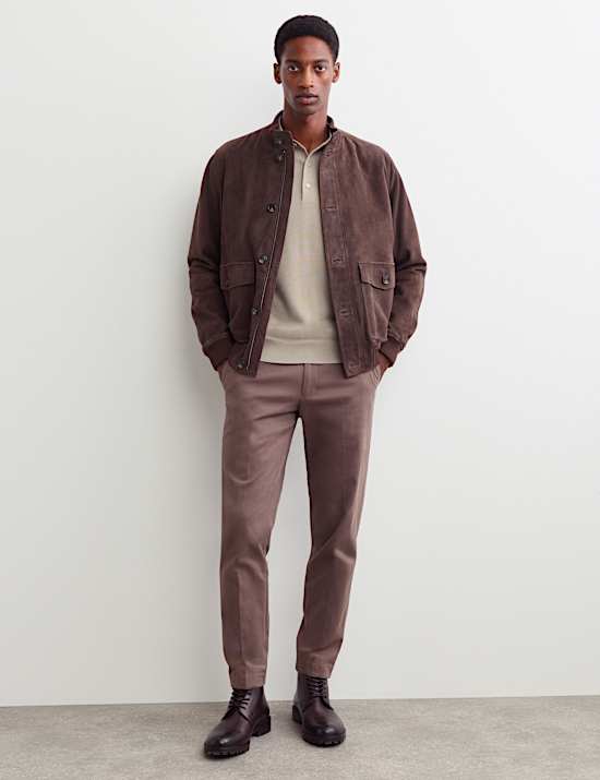 Merino Wool Rich with Silk Polo Shirt