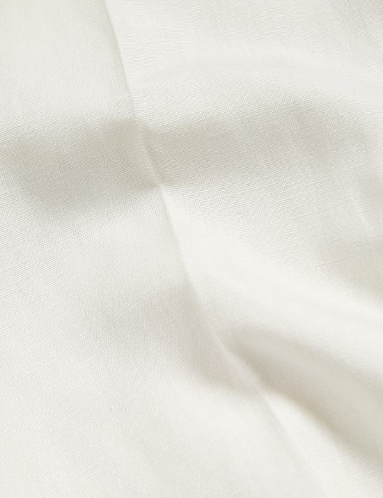 Tailored Fit Italian Silk & Linen Suit Trousers