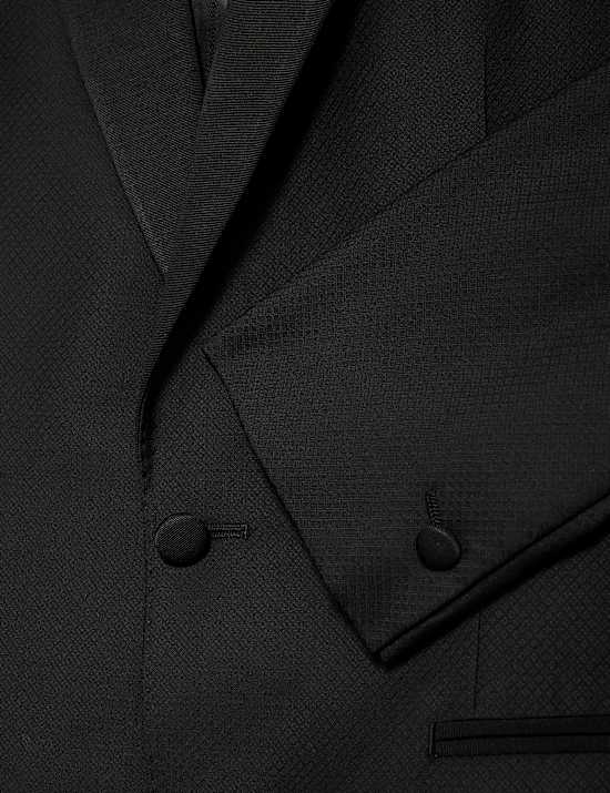Smokingjasje van zuivere wol met elegante snit