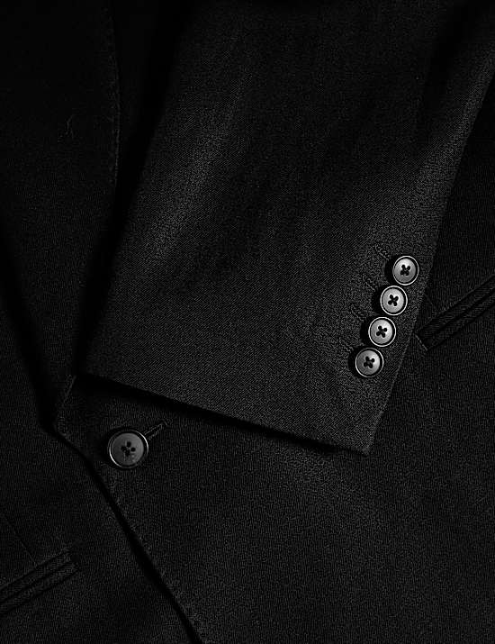 Tailored Linen Wool Blend Jacket with Silk