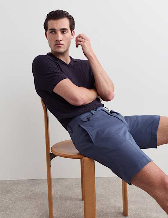 Short en coton italien