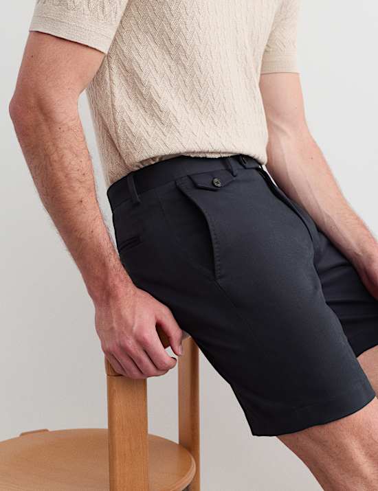Short l&eacute;ger en coton