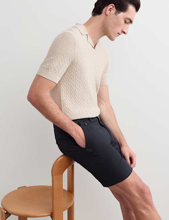 Short l&eacute;ger en coton