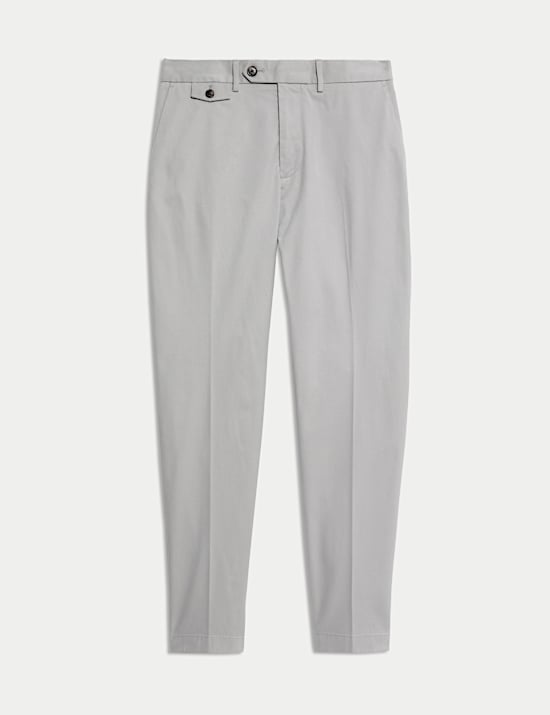 Chino italien coupe ajust&eacute;e