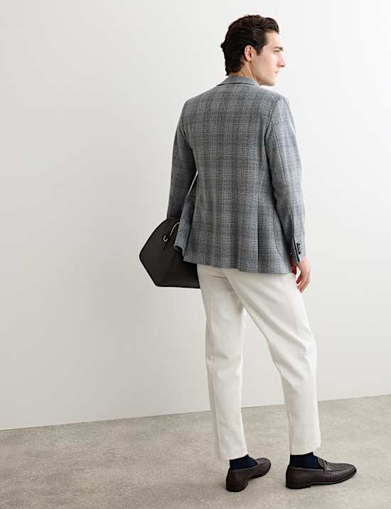 Tailored Fit Italian Pure Wool Blazer
