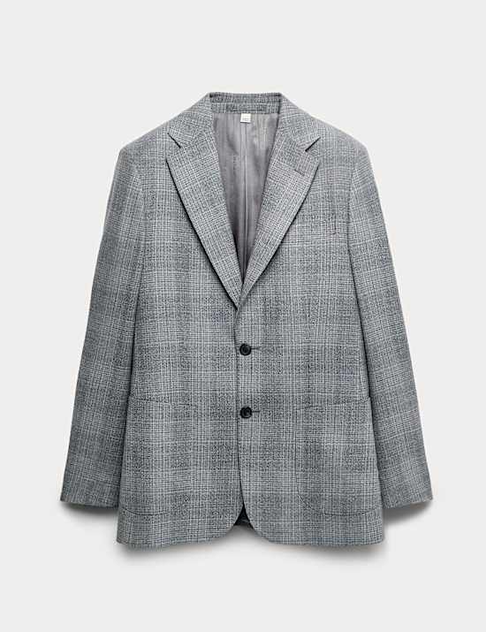 Tailored Fit Italian Pure Wool Blazer