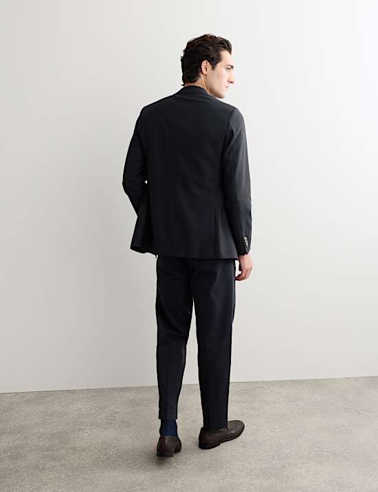 Blazer coupe ajust&eacute;e 100 % laine italienne