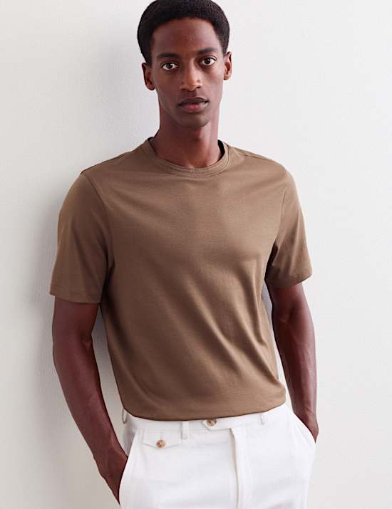 Puur katoenen T-shirt