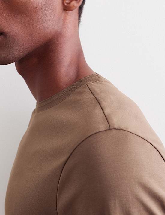 Puur katoenen T-shirt