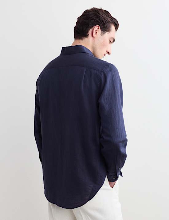Regular Fit Luxury Linen Cotton Shirt