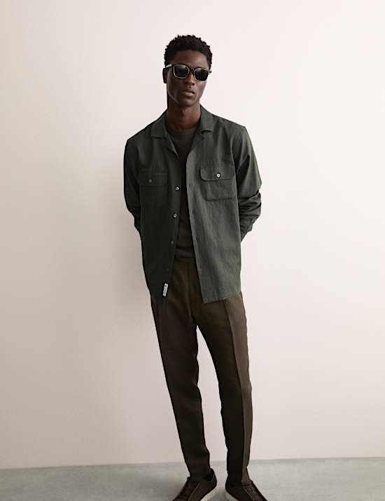 Linen Rich Shirt