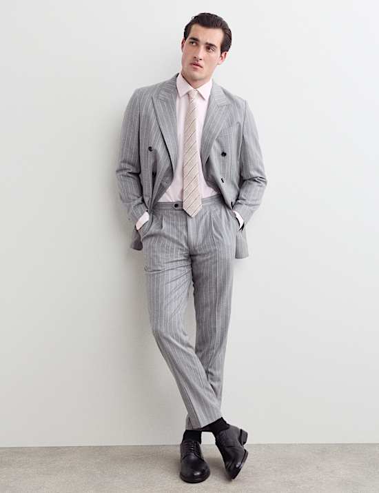 Slim Fit Pure Cotton Luxury Textured Shirt