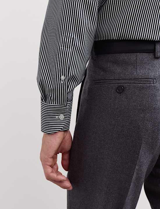 Slim Fit Pure Cotton Striped Shirt