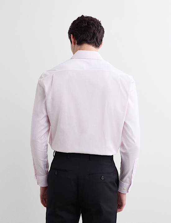 Camisa de cuadros 100% algod&oacute;n de corte sastre