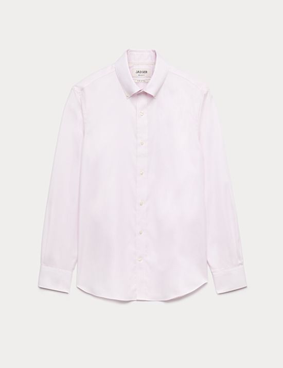 Tailored Fit Pure Cotton Check Shirt