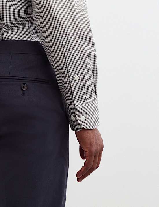 Koszula o kroju regular fit w kratę 100% bawełny