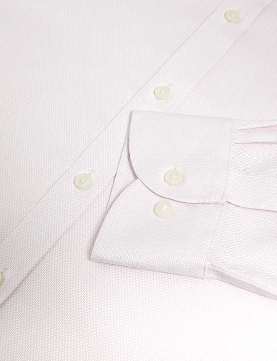 Tailored Fit Luxury Cotton Textured Shirt