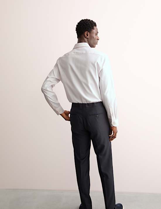 Tailored Fit Luxury Cotton Textured Shirt