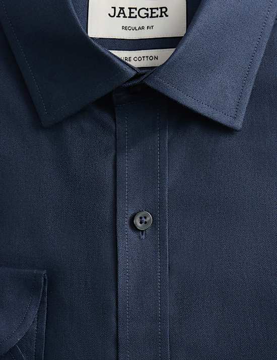 Regular Fit Pure Cotton Luxury Oxford Shirt