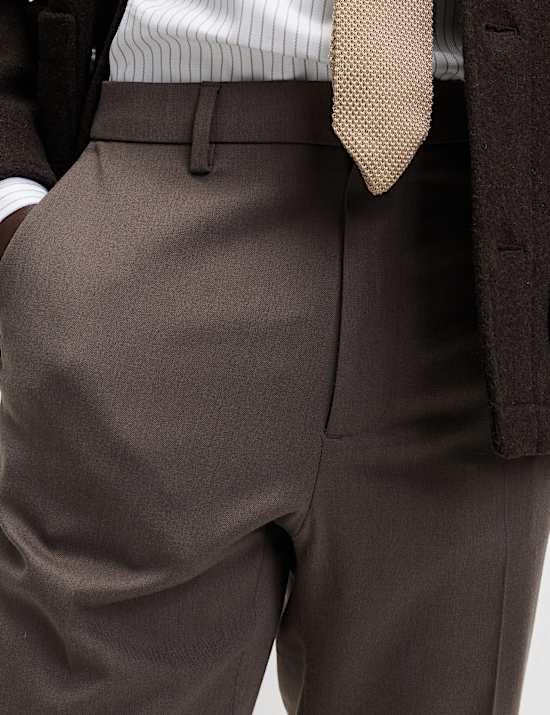 Regular Fit Smart Stretch Trousers