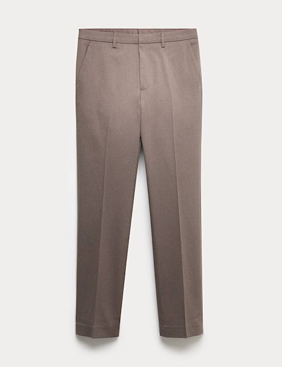 Regular Fit Smart Stretch Trousers