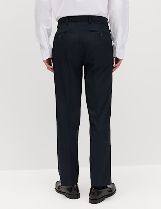 Regular Fit Smart Stretch Trousers