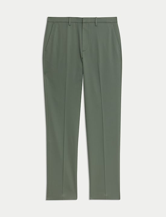 Regular Fit Smart Stretch Trousers