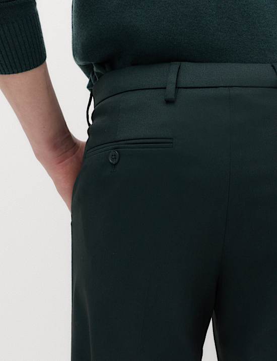 Regular Fit Smart Stretch Trousers
