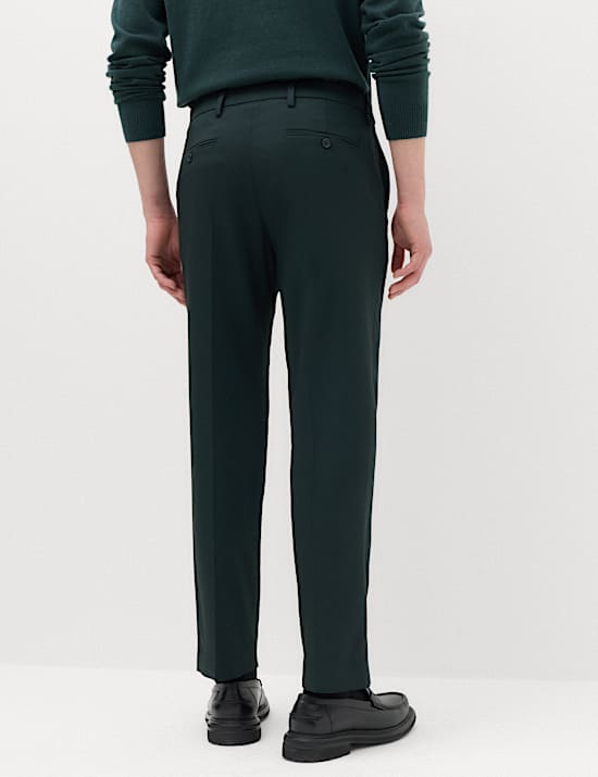 Regular Fit Smart Stretch Trousers