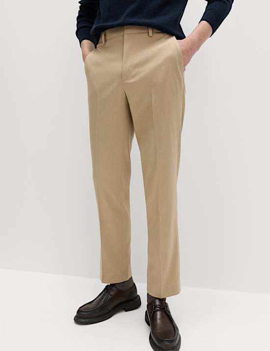 Regular Fit Smart Stretch Trousers