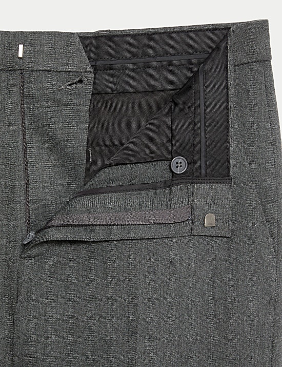 Regular Fit Smart Stretch Trousers