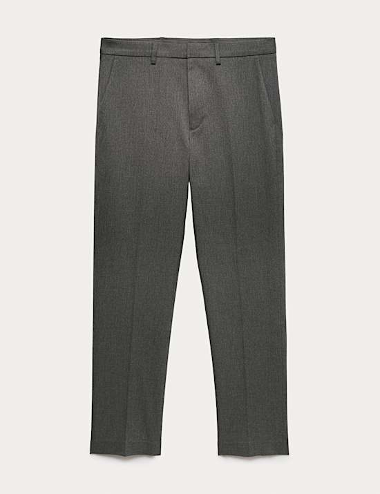 Regular Fit Smart Stretch Trousers