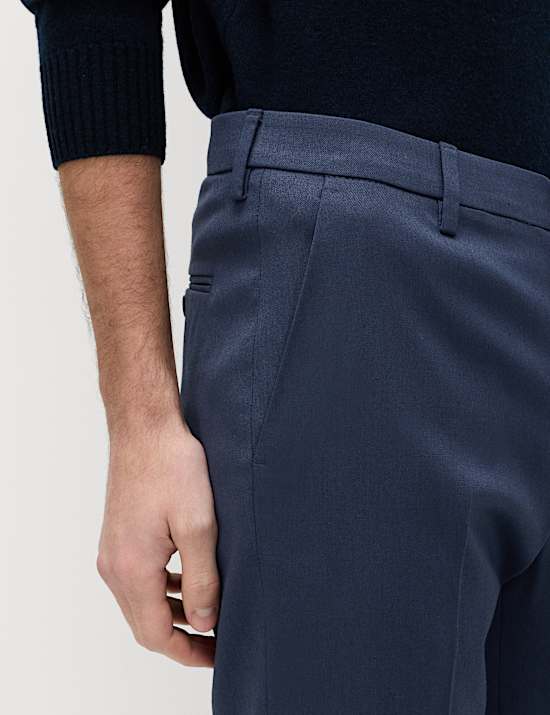 Regular Fit Smart Stretch Trousers