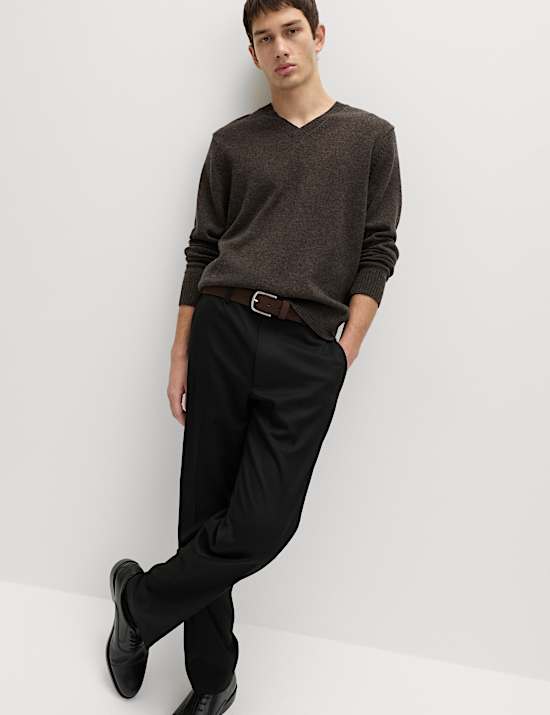 Regular Fit Smart Stretch Trousers