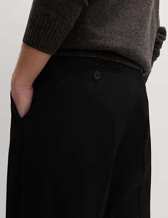 Regular Fit Smart Stretch Trousers