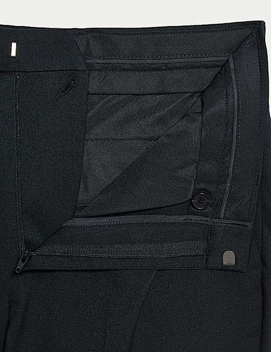 Slim Fit Smart Stretch Trousers