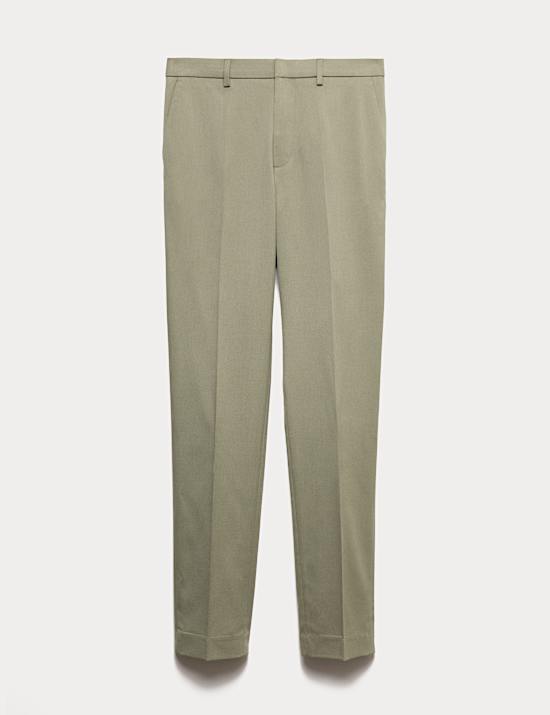 Slim Fit Smart Stretch Trousers