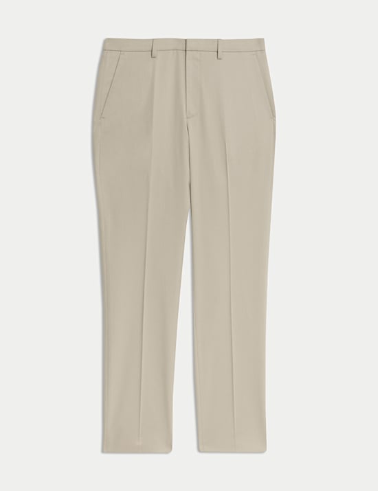 Slim Fit Smart Stretch Trousers