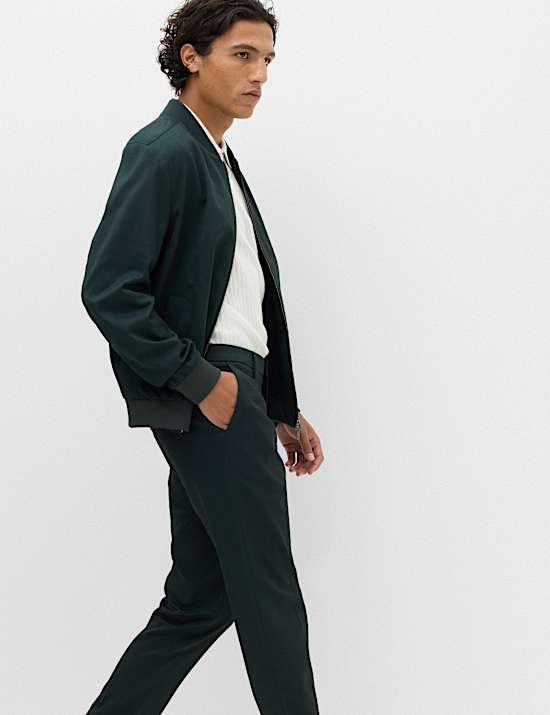 Slim Fit Smart Stretch Trousers
