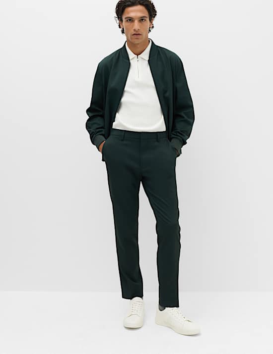 Slim Fit Smart Stretch Trousers