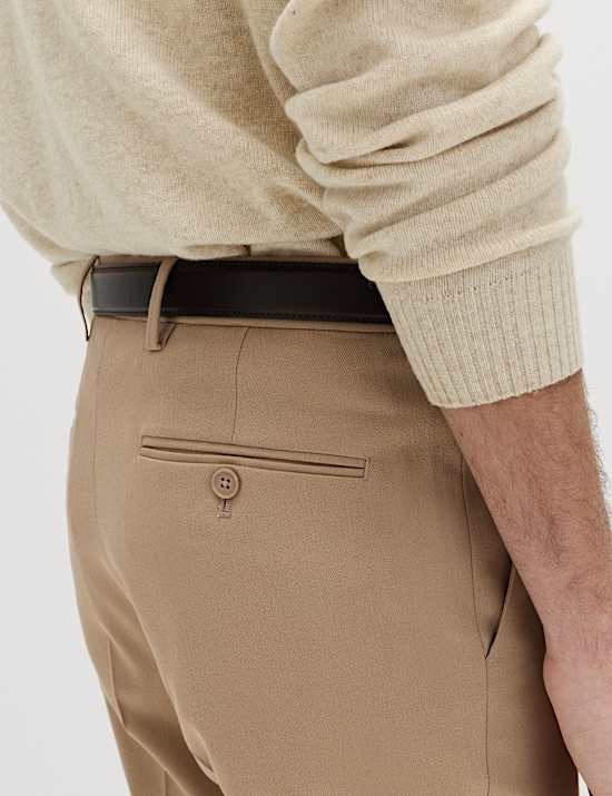 Slim Fit Smart Stretch Trousers
